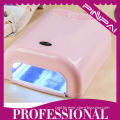 plastic uv lamp electric nail polish dryer with battery